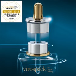 Virospack is announced as well-deserved winner of Cosmoprof Skincare Packaging Technology and Design award